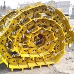 134-32-01100 гусеница в сборе komatsu D61