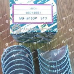 Коренные вкладыши к экскаваторам Hitachi EX125W, EX200, EX210, EX225 Isuzu 6BG1T
