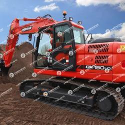 K1014758 Башмак на Экскаватор гусеничный DOOSAN DX180LC